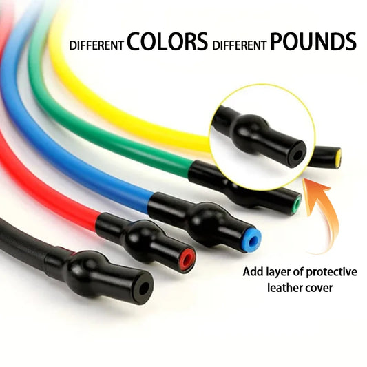 Resistance Bands With Handles, Exercise Bands, Workout Bands With Handles For Men Women, Strength Training Equipment At Home
